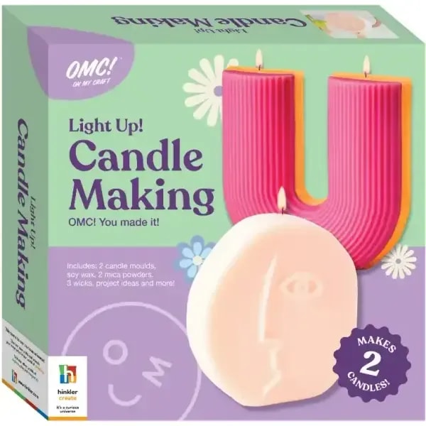 OMC Light Up Candle Making Craft Kit 1 OMC Light Up Candle Making Craft Kit