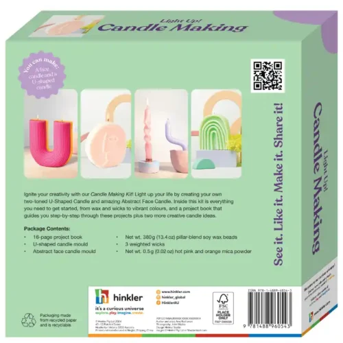 OMC! Craft Set - Light Up Candle Making - Image 8