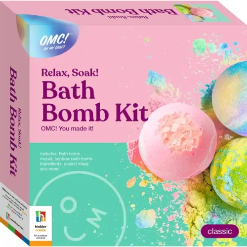 OMC! Craft Set - Relax, Soak Bath Bomb Kit