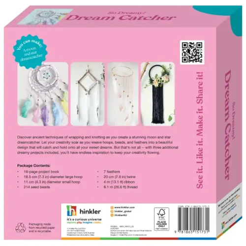 OMC! Craft Set - So Dreamy Dream Catcher - Image 7