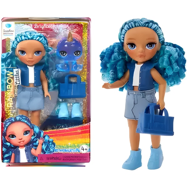Rainbow High Littles Sapphire Bradshaw Doll 5.5 Inch Little Sister 1 Rainbow High Littles Sapphire Bradshaw Doll 5.5 Inch Little Sister