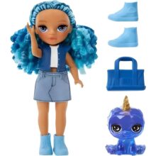 Alternative view of Rainbow High Littles Sapphire Bradshaw Doll 5.5 Inch Little Sister
