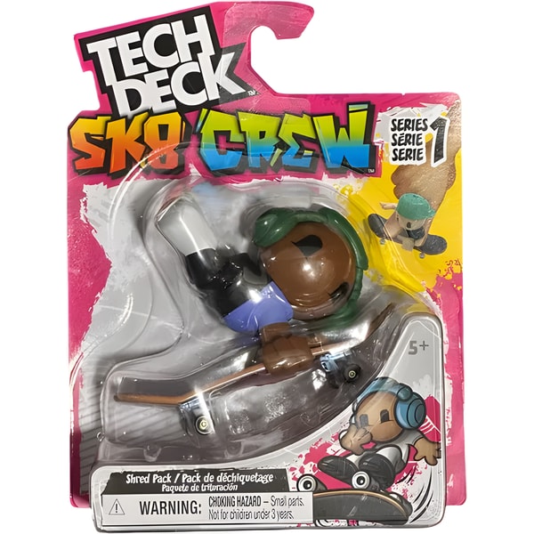 Tech Deck Sk8 Crew Slide Fingerboard Set 1 Tech Deck Sk8 Crew Slide Fingerboard Set