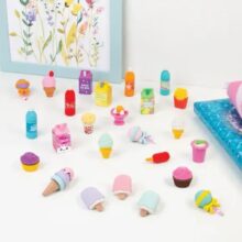 3C4G Snack n Sweets Puzzle Eraser Set 25 Pack