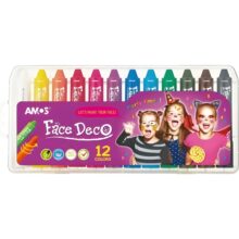Amos Face Deco Facepaint Set - 12 Colours