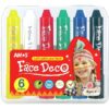 Amos Face Deco Facepaint Set - 6 Colours