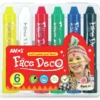 Amos Face Deco Facepaint Set - 6 Pack