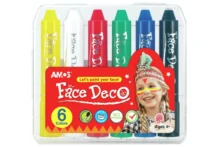 Amos Face Deco Facepaint Set - 6 Pack