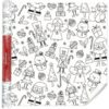 Artwrap Christmas Colour In Table Runner