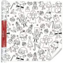 Artwrap Christmas Colour In Table Runner