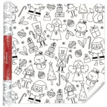 Artwrap Christmas Colour In Table Runner