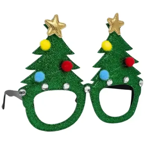 Artwrap Christmas Novelty Glasses - Christmas Trees - Image 2