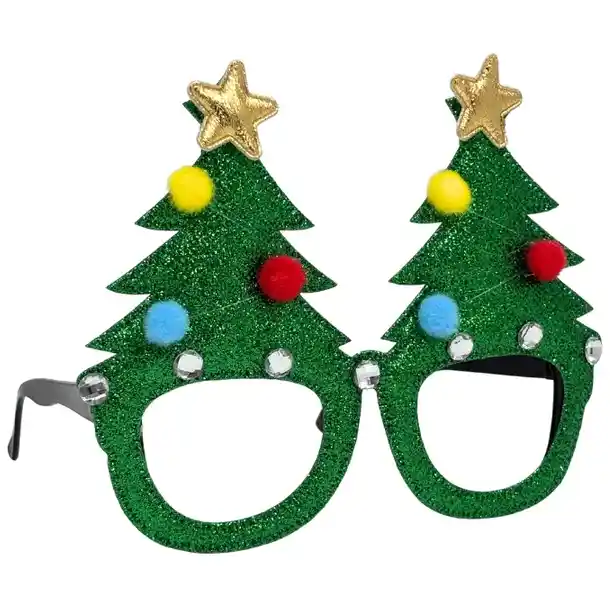 Artwrap Christmas Novelty Glasses - Christmas Trees - Image 2