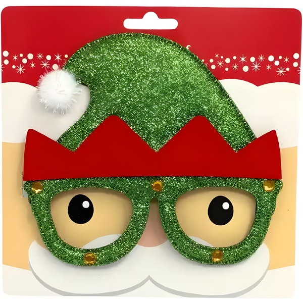 Artwrap Christmas Novelty Glasses - Elf 1 Artwrap Christmas Novelty Glasses - Elf