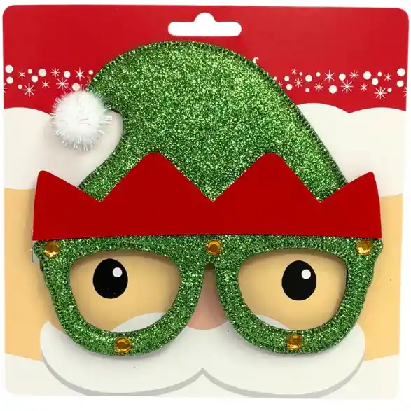 Artwrap Christmas Novelty Glasses - Elf