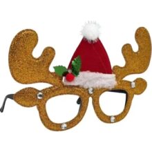 Alternative view of Artwrap Christmas Novelty Glasses - Reindeer