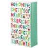 Artwrap Christmas Paper Treat Bags 6 Pack - Merry and Bright