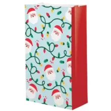 Artwrap Christmas Paper Treat Bags 6 Pack - Santa