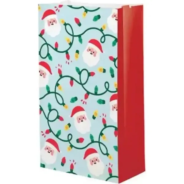 Artwrap Christmas Cello Treat Bags 15 Pack - Santa 1 Artwrap Christmas Cello Treat Bags 15 Pack - Santa