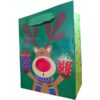 Artwrap Christmas Small Bag - Rudolph