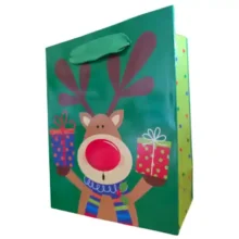 Artwrap Christmas Small Bag - Rudolph
