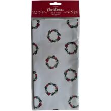 Artwrap Christmas Tissue Paper 3 Pack - Wreaths