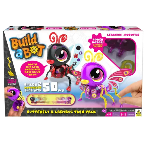 Build A Bot Butterfly and Ladybug Twin Pack