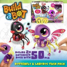 Build A Bot Butterfly and Ladybug Twin Pack 7 Build A Bot Butterfly and Ladybug Twin Pack