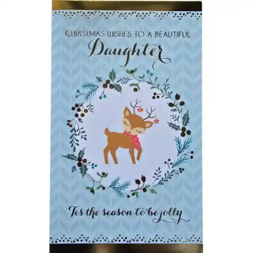 Christmas Card - Daughter