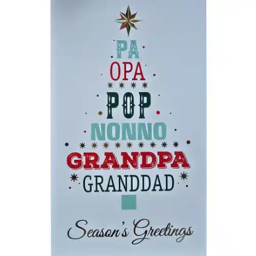 Christmas Card - Granddad