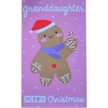 Christmas Card - Granddaughter, Merry Christmas