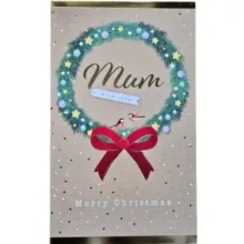 Christmas Card - Mum, with Love