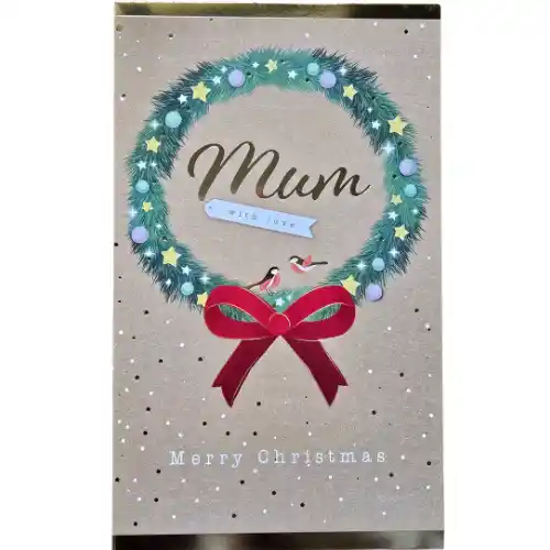 Christmas Card - Mum, with Love