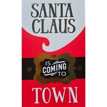 Christmas Card - Santa Claus is coming to Town