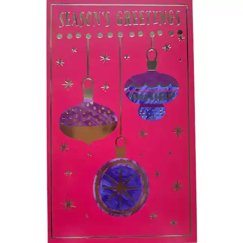 Christmas Card - Seasons Greetings