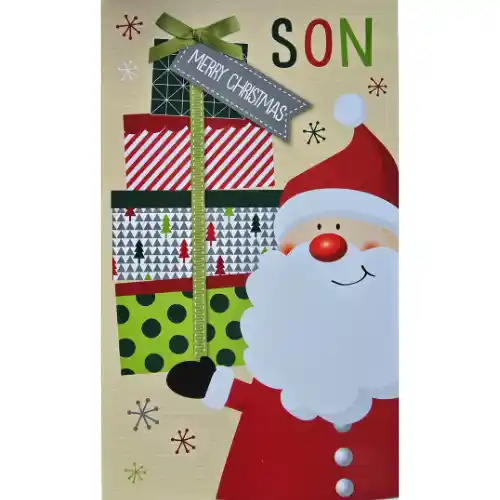 Christmas Card - Son, Merry Christmas