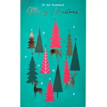 Christmas Card - To My Husband, Merry Christmas