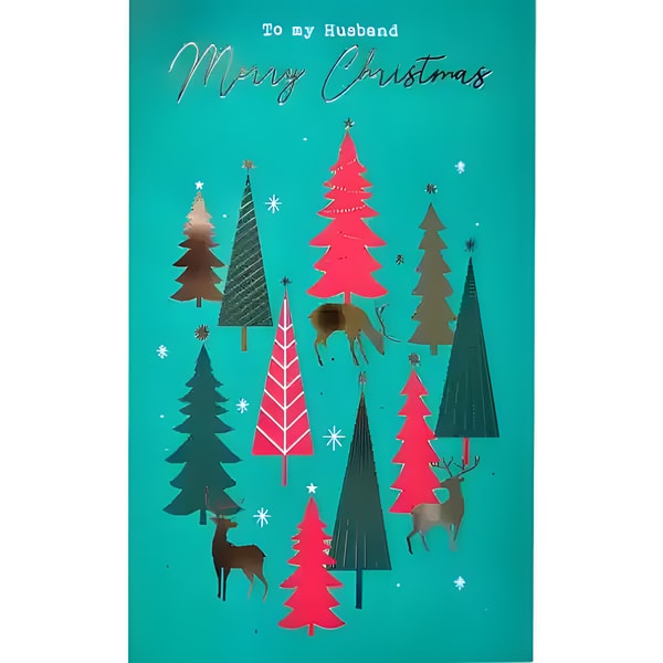 Christmas Card - To My Husband, Merry Christmas 1 Christmas Card - To My Husband, Merry Christmas
