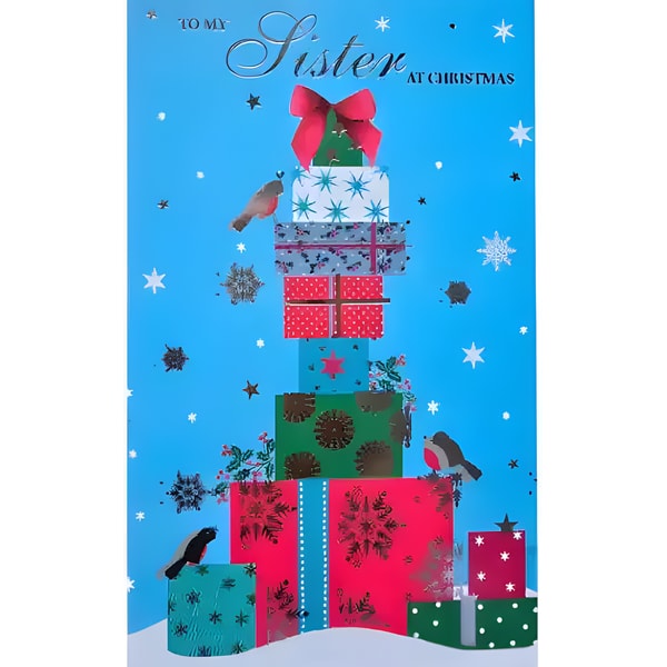 Christmas Card - To my Sister at Christmas 1 Christmas Card - To my Sister at Christmas