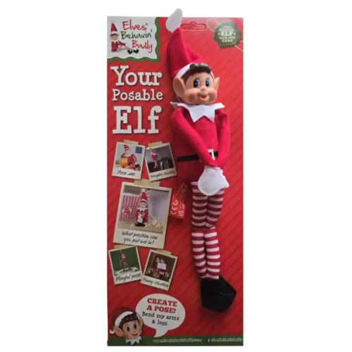 Elves Behavin Badly - Elfie - Your Posable Elf