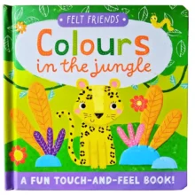 Felt Friends Board Book - Colours in the Jungle