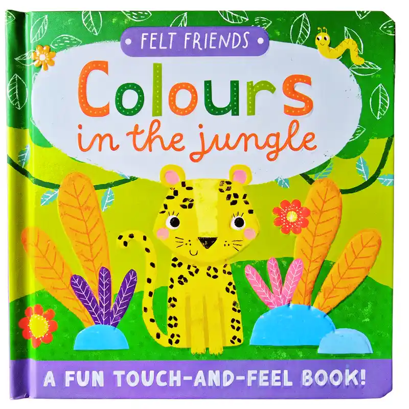 Felt Friends Board Book - Colours in the Jungle