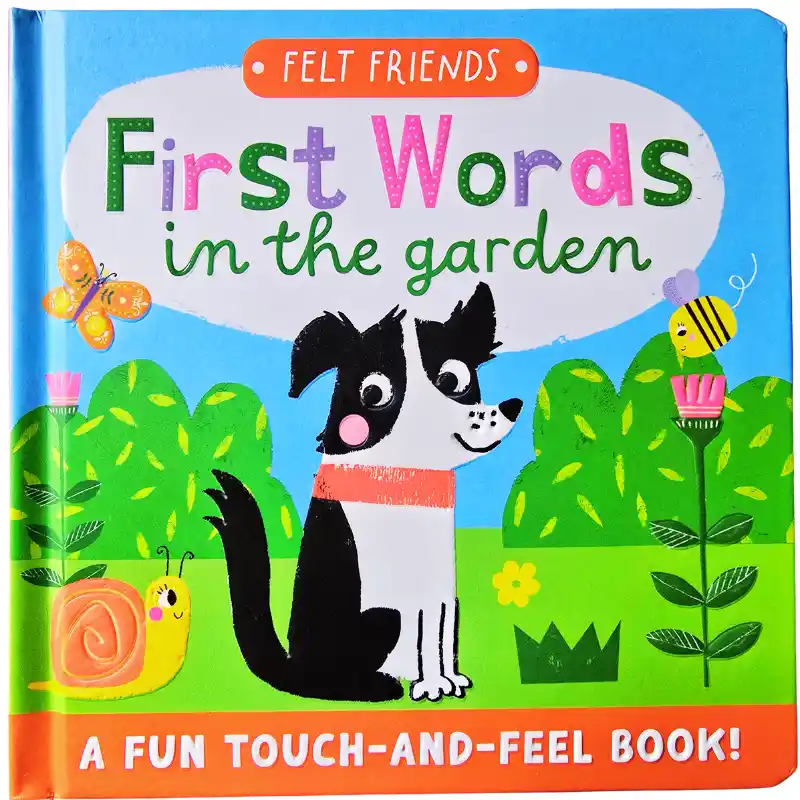 Felt Friends Board Book - First Words in the Garden