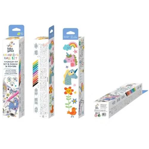 Haku Yoka Colouring Roll Kit - Fantasy Unicorn - Image 5