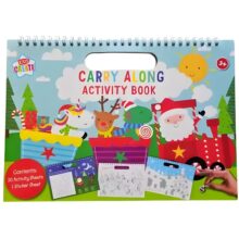 Kids Create Christmas Carry Along Activity Book