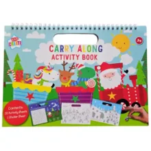 Kids Create Christmas Carry Along Activity Book