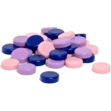 Makedo Scru Dot Twilight Dreams Decoration Pack Pink Purple Navy