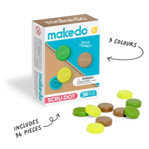 PRE ORDER - Ships Mid October - Makedo Decoration - Scru-Dot - Wild Things