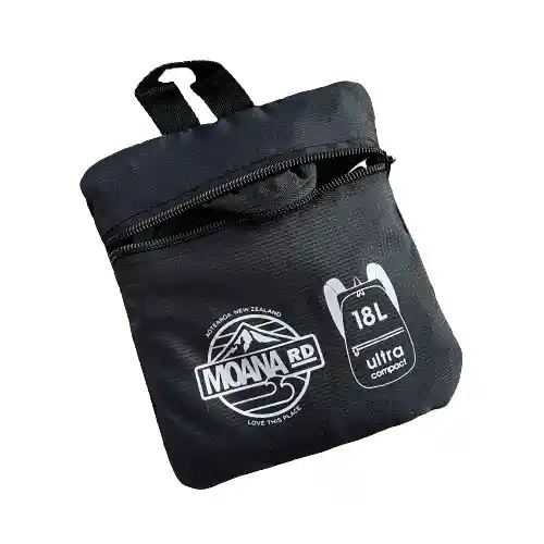 Moana Road Backpack - Packable - Black - Image 2