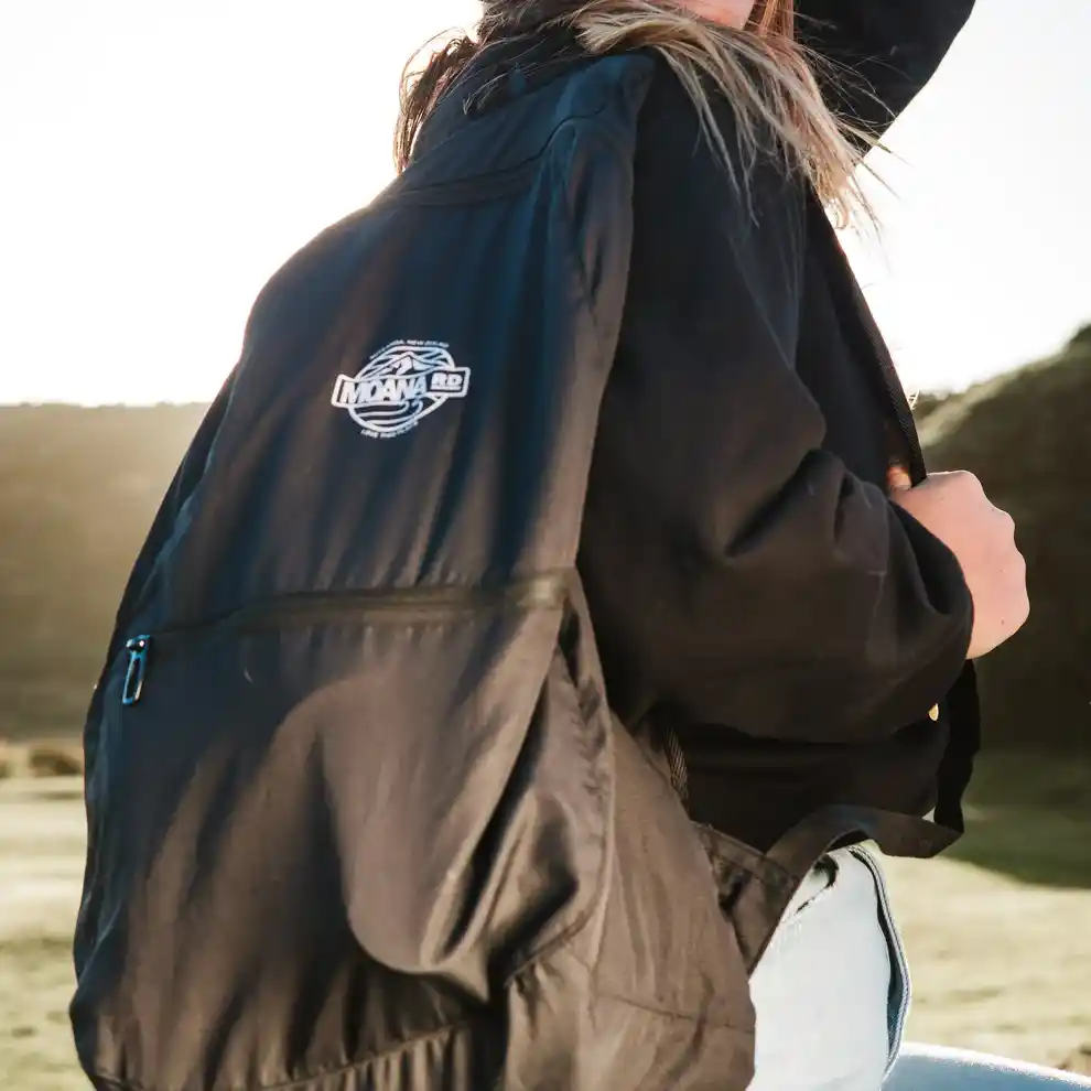 Moana Road Backpack - Packable - Black - Image 5